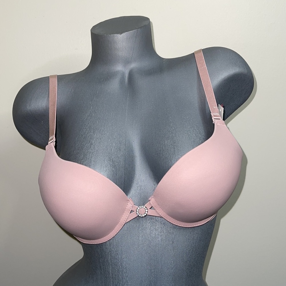 Super Extra Push Up Extrema Padded Bombshell Add Two Cup Bra 3 Hooks.